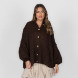 Elena | Oversize Adīta Kardigāns
