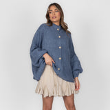 Elena | Oversize Adīta Kardigāns