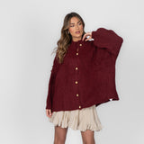 Elena | Oversize Adīta Kardigāns