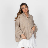 Elena | Oversize Adīta Kardigāns