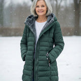 Aada™ | Puff jakna ar flīša oderi