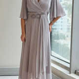 Ewelina | Elegantas garās šifona kleitas