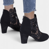 Charlotte™ | Eleganta kurpe ar ziedu rakstu