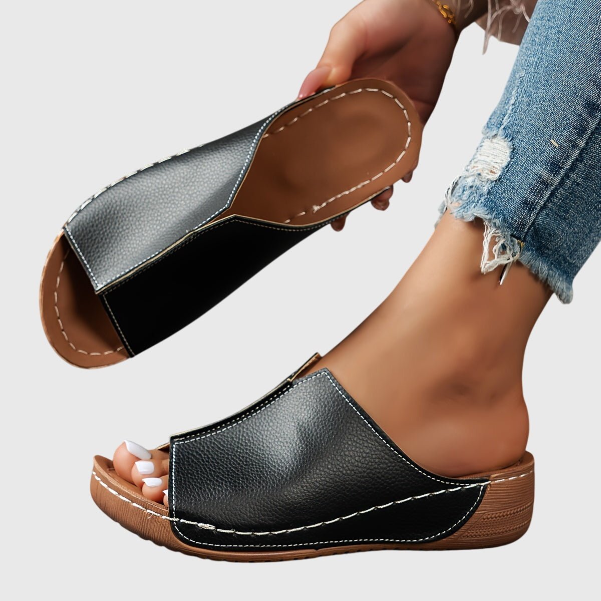 Alicia™ | Stilizētas ortopēdiskās sandales