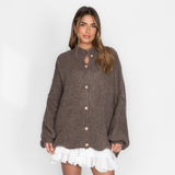 Elena | Oversize Adīta Kardigāns