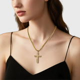 Crucielle | Jēzus krusta kulons kaklarota
