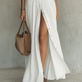 Suzanne | Maksikleid ar reveru apkakli