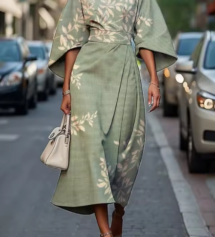 Natalija™ | Eleganta Ziedu Kleita