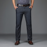 Claes | Vīriešu Klasiskā Griezuma Elastīgās Denim Bikses