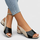 Mariah™ | Elegantas Ādas Sandales
