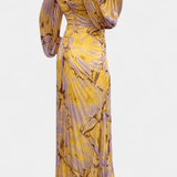 Quintessa™ | Krāsaina Plisēta Maxi