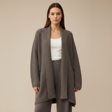 Veronika | Elegants garš kardigāns ar kabatām