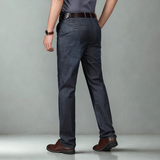 Claes | Vīriešu Klasiskā Griezuma Elastīgās Denim Bikses