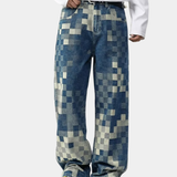 Edvard | Vīriešu Pixel Efekta Džinsi