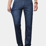 Claes | Vīriešu Klasiskā Griezuma Elastīgās Denim Bikses