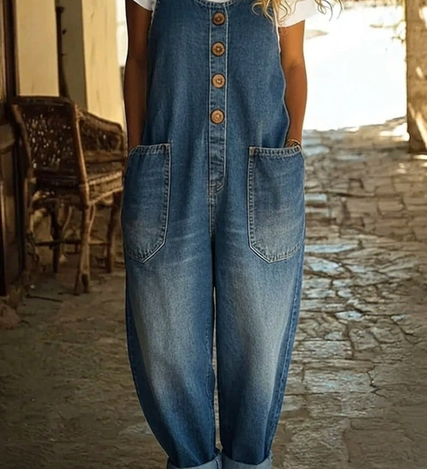 Audra | Vintage Prani Pamuk Denim Tregerice